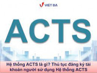 Mẫu đăng ký tài khoản người sử dụng Hệ thống ACTS mới nhất hiện nay sẽ được quy định như thế nào?