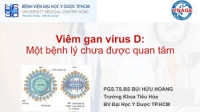 Bệnh viêm gan vi rút D là gì? Bệnh viêm gan vi rút D có lây truyền qua đường tình dục hay không?